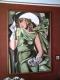 Dame in Grün - Gerda Heitmann - Acryl auf Holz - Portrait-Frauen - Gegenständlich Dame in Grün - Gerda Heitmann - Acryl auf Holz - Portrait-Frauen - Gegenständlich