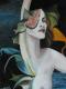 Madonna natura - Alessio Di Biasi - Ãl auf Pappe - Portrait - Abstrakt Madonna natura - Alessio Di Biasi - Ãl auf Pappe - Portrait - Abstrakt