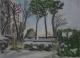 Hochhaus - Elke Grund - Pastell auf Papier - Landschaft-Schnee - Klassisch Hochhaus - Elke Grund - Pastell auf Papier - Landschaft-Schnee - Klassisch