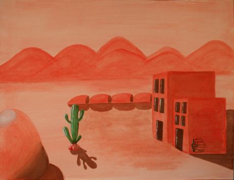 Zeitwandel in der Wüste rot 2 - Renate Özgönül - Array auf Array - Array - Array Zeitwandel in der Wüste rot 2 - Renate Özgönül - Array auf Array - Array - Array