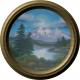 Seelandschaft - Gerhard Titz - Ãl auf Pappe - Landschaft - Klassisch Seelandschaft - Gerhard Titz - Ãl auf Pappe - Landschaft - Klassisch