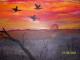 In der Abenddämmerung - Emmi Huehne - Acryl auf Leinwand - Landschaft-Sonnenuntergang - Klassisch In der Abenddämmerung - Emmi Huehne - Acryl auf Leinwand - Landschaft-Sonnenuntergang - Klassisch