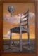 Stone Chair - Hajo Pitzner - Ãl auf Leinwand - Landschaft - Surrealismus Stone Chair - Hajo Pitzner - Ãl auf Leinwand - Landschaft - Surrealismus