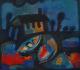 ohne Titel - Stefan Atanasov - Acryl auf Pappe - Landschaft - Abstrakt ohne Titel - Stefan Atanasov - Acryl auf Pappe - Landschaft - Abstrakt