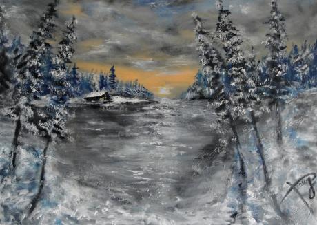 Ein Winterabend - Heiner Höppner - Array auf Array - Array - Array Ein Winterabend - Heiner Höppner - Array auf Array - Array - Array