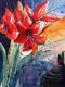 Amaryllis - Inez Eckenbach - Aquarell auf Papier - Blumen - Amaryllis - Inez Eckenbach - Aquarell auf Papier - Blumen -