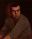 Selbstbildnis - Petr Vyoral - Ãl auf Holz - Portrait - Klassisch Selbstbildnis - Petr Vyoral - Ãl auf Holz - Portrait - Klassisch