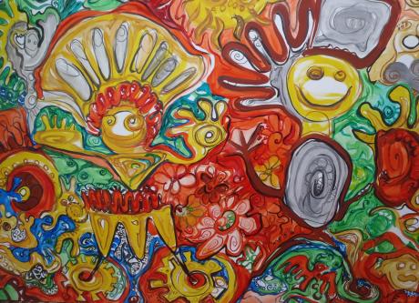 Trommler und Clown - Raimund Popp - Array auf - Array - Trommler und Clown - Raimund Popp - Array auf - Array -