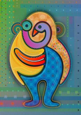 Digi Ape | Digitalaffe - Bernd Wachtmeister - Array auf - Array - Digi Ape | Digitalaffe - Bernd Wachtmeister - Array auf - Array -