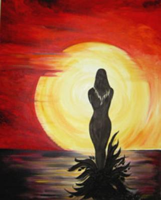 Frau der untergehenden Sonne - Carlana - Array auf Array - Array - Frau der untergehenden Sonne - Carlana - Array auf Array - Array -