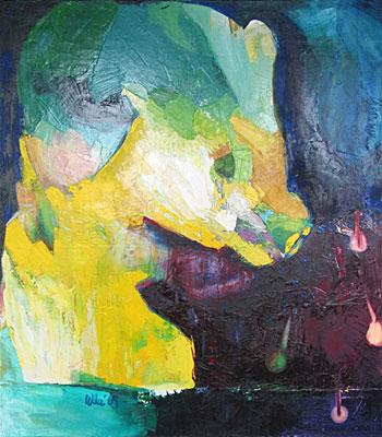 Ölgemälde, abstract, expressiv, farbig - Ulla - Array auf Array - Array - Ölgemälde, abstract, expressiv, farbig - Ulla - Array auf Array - Array -