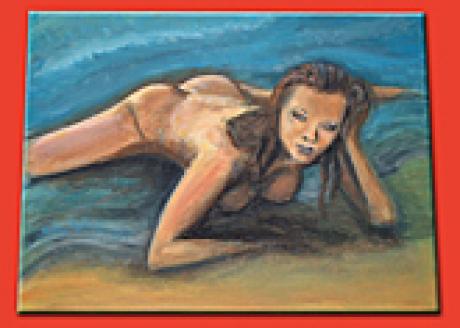 Leila, Acryl auf Leinen - Gabrielle - Array auf Array - Array - Leila, Acryl auf Leinen - Gabrielle - Array auf Array - Array -