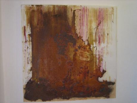 Abstraktes Bild/Rost, 90 x 90 - julsohn - Array auf Array - Array - Abstraktes Bild/Rost, 90 x 90 - julsohn - Array auf Array - Array -