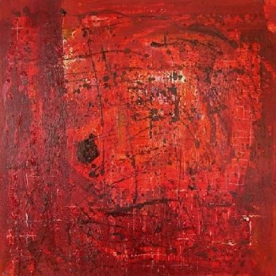 Adele - expressiv abstraktes Ölbild - VanHinten - Array auf Array - Array - Adele - expressiv abstraktes Ölbild - VanHinten - Array auf Array - Array -