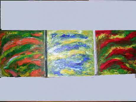 Triptychon der Jahreszeiten - Joachim Czech - Array auf Array - Array - Triptychon der Jahreszeiten - Joachim Czech - Array auf Array - Array -