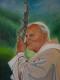 Johannes Paul II - Hans Zwicker - Ãl auf Leinwand - Sonstiges-Portrait - Johannes Paul II - Hans Zwicker - Ãl auf Leinwand - Sonstiges-Portrait -