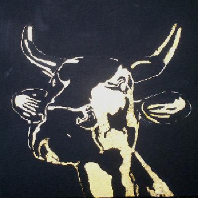 goldenes kalb - Milan art - auf Array - Array - goldenes kalb - Milan art - auf Array - Array -