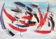 Furor - I.M.J. Völker - Acryl auf Papier - Abstrakt - Abstrakt Furor - I.M.J. Völker - Acryl auf Papier - Abstrakt - Abstrakt
