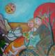 Spaziergang - Diana Lulcheva - Acryl auf Leinwand - Landschaft - Realismus Spaziergang - Diana Lulcheva - Acryl auf Leinwand - Landschaft - Realismus