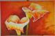 CALLA ROT - Monika Messerschmidt - Acryl auf Leinwand - Blumen - Klassisch CALLA ROT - Monika Messerschmidt - Acryl auf Leinwand - Blumen - Klassisch