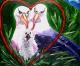 Natural Love - Peter Mach - Acryl auf Leinwand - Tiere - Klassisch Natural Love - Peter Mach - Acryl auf Leinwand - Tiere - Klassisch