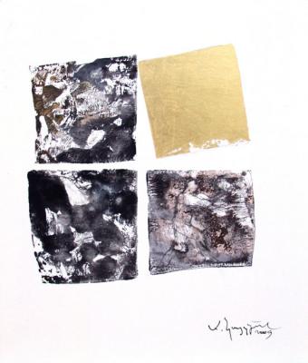 Einzigartige Monotypie 04 - Ararat Haydeyan - auf - Array - Einzigartige Monotypie 04 - Ararat Haydeyan - auf - Array -