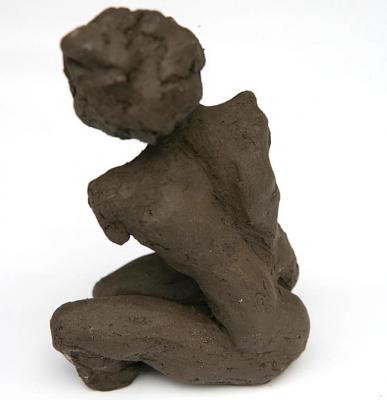 schwarze Tonskulptur #3 - Katja Langer - auf - Array - schwarze Tonskulptur #3 - Katja Langer - auf - Array -