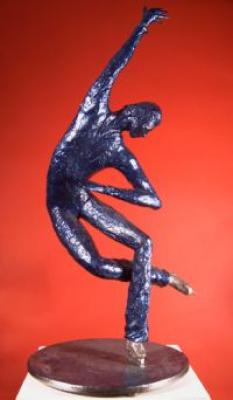 Schlittschuhläufer blau -  artmeetart -  auf  - Array - 