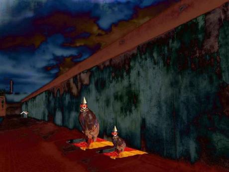 German Wall 2 - Friedrich Hucke - auf - Array - German Wall 2 - Friedrich Hucke - auf - Array -