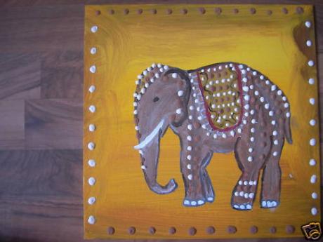 AFRIKA 3 Acryl Mischtechnik - NiLa - Array auf Array - Array - AFRIKA 3 Acryl Mischtechnik - NiLa - Array auf Array - Array -