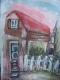 BLICK ÃBERN ZAUN - Veri M - Aquarell auf Papier - Sonstiges - BLICK ÃBERN ZAUN - Veri M - Aquarell auf Papier - Sonstiges -