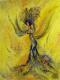 Spirit of Life - Tanzende Frau - Ina Linden - auf Leinwand - Abstrakt-Menschen-Mystik - Abstrakt-Figuration Spirit of Life - Tanzende Frau - Ina Linden - auf Leinwand - Abstrakt-Menschen-Mystik - Abstrakt-Figuration