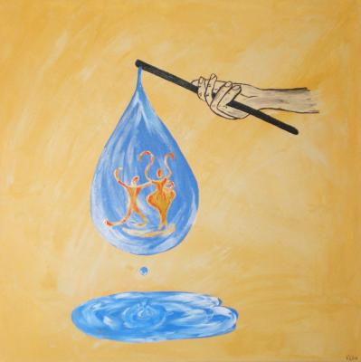 Tanzendes Paar im Wassertropfen - Karsten Hoffmann - Array auf - Array - Tanzendes Paar im Wassertropfen - Karsten Hoffmann - Array auf - Array -