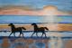 -Pferde am Strand-- - marion kapur - auf - Tiere-Himmel-Meer-Wolken - Gegenständlich -Pferde am Strand-- - marion kapur - auf - Tiere-Himmel-Meer-Wolken - Gegenständlich