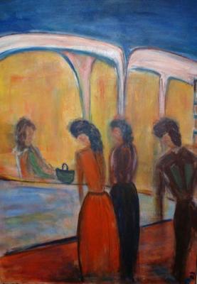 Wartend - Monika art-moro - Array auf Array - Array - Wartend - Monika art-moro - Array auf Array - Array -