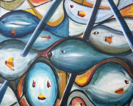 Fischkaos (1994) - Udo Lutz Burkhardt - auf Array - Array - Fischkaos (1994) - Udo Lutz Burkhardt - auf Array - Array -