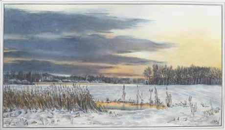 Kleiner Tümpel am Dorfrand (2006) - Christine Becker - Array auf Array - Array - Kleiner Tümpel am Dorfrand (2006) - Christine Becker - Array auf Array - Array -