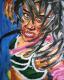 Fighter - Peter Mach - Acryl auf Leinwand - Portrait - Klassisch Fighter - Peter Mach - Acryl auf Leinwand - Portrait - Klassisch