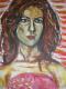 Model Number One - Peter Mach - Acryl auf Leinwand - Portrait - Klassisch Model Number One - Peter Mach - Acryl auf Leinwand - Portrait - Klassisch