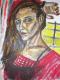 Model Number Two - Peter Mach - Acryl auf Leinwand - Portrait - Klassisch Model Number Two - Peter Mach - Acryl auf Leinwand - Portrait - Klassisch