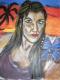 Model Number Five - Peter Mach - Acryl auf Leinwand - Portrait - Klassisch Model Number Five - Peter Mach - Acryl auf Leinwand - Portrait - Klassisch