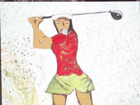 Women playing Golf I - Susanne Rade - Array auf Array - Array - Array Women playing Golf I - Susanne Rade - Array auf Array - Array - Array
