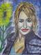Blonde 2 - Peter Mach - Ãl auf Leinwand - Portrait - Klassisch Blonde 2 - Peter Mach - Ãl auf Leinwand - Portrait - Klassisch