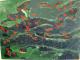 Roter Ibis - Fritz Mährle - Acryl auf Leinwand - Kamele - Klassisch Roter Ibis - Fritz Mährle - Acryl auf Leinwand - Kamele - Klassisch