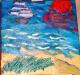 Ostsee am Abend - klaus Wagner - Ãl auf Leinwand - Landschaft-Abend-Sommer - Realismus Ostsee am Abend - klaus Wagner - Ãl auf Leinwand - Landschaft-Abend-Sommer - Realismus
