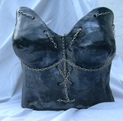 Corsage mit Kette (2003) Karen Stephan - Karen Stephan - Array auf - Array - Corsage mit Kette (2003) Karen Stephan - Karen Stephan - Array auf - Array -