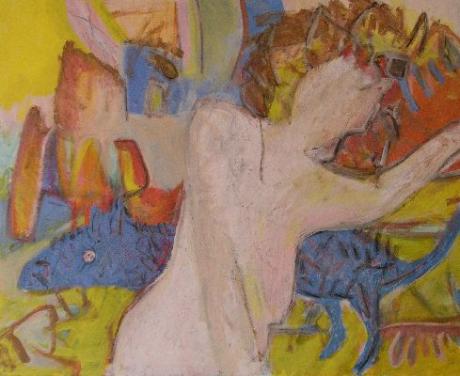 Frau mit Ratte (2004) Waldemar Franz Rösch - Hansgretekunst - Array auf Array - Array - Frau mit Ratte (2004) Waldemar Franz Rösch - Hansgretekunst - Array auf Array - Array -