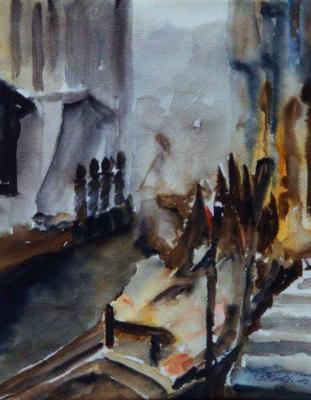 Venedig Gondeln Nebel Figuren (2001) Berthold M. R - Berthold M. Rubenbauer - Array auf Array - Array - Venedig Gondeln Nebel Figuren (2001) Berthold M. R - Berthold M. Rubenbauer - Array auf Array - Array -