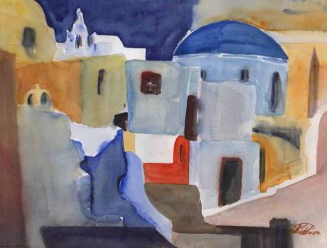 Santorini Oia IV (2003) Berthold M. Rubenbauer - Berthold M. Rubenbauer - Array auf Array - Array - Santorini Oia IV (2003) Berthold M. Rubenbauer - Berthold M. Rubenbauer - Array auf Array - Array -