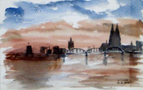 Rheinbrücke (2006) - Römer - Array auf Array - Array - Rheinbrücke (2006) - Römer - Array auf Array - Array -